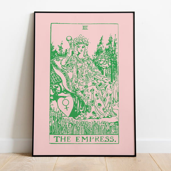 Aries The Empress Tarot Card Art Print