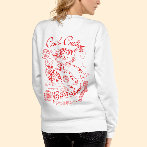 Cool Cats Brunch Sweatshirt