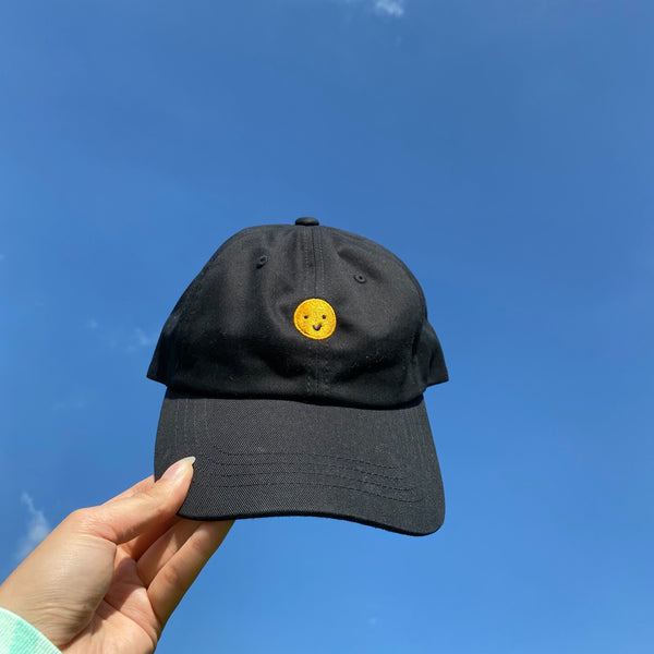 Embroidery Smiley Face Dad Hat