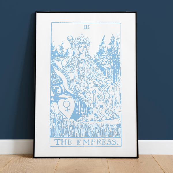 Aries The Empress Tarot Card Art Print