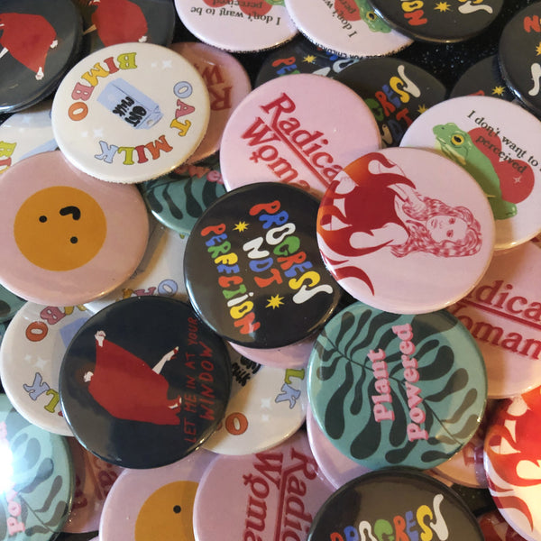 Cute Smiley Face Badge