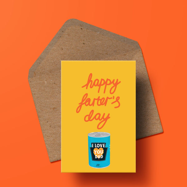 Happy Farter's Day Card