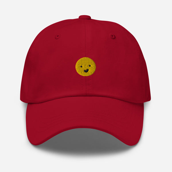 Embroidery Smiley Face Dad Hat