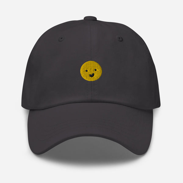 Embroidery Smiley Face Dad Hat