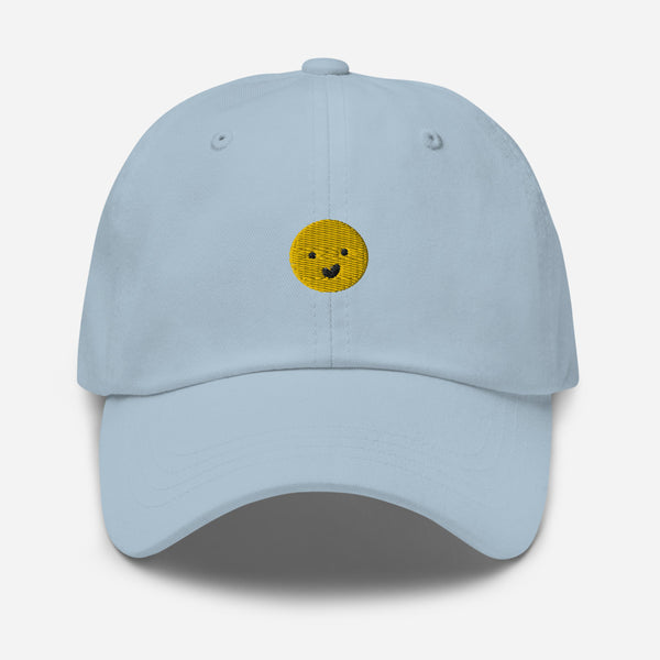 Embroidery Smiley Face Dad Hat
