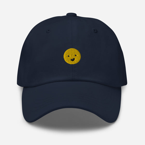 Embroidery Smiley Face Dad Hat