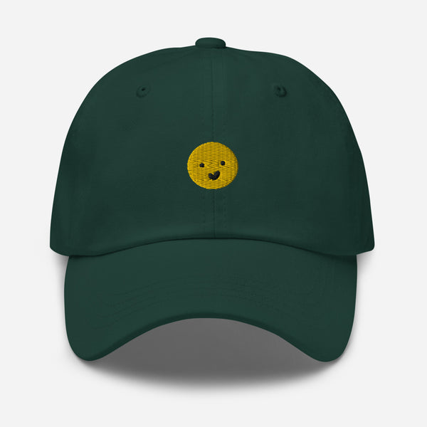 Embroidery Smiley Face Dad Hat
