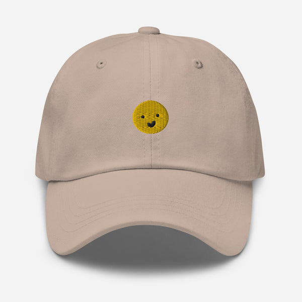 Embroidery Smiley Face Dad Hat