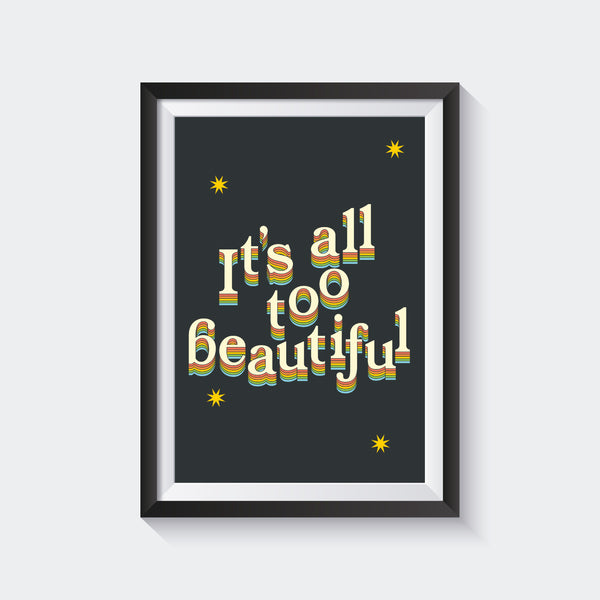 Custom Typography Print