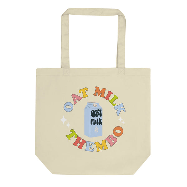 Oat Milk Thembo Rainbow Eco Tote Bag