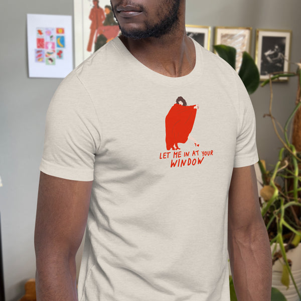 Let me in at your window Kate Bush T shirt