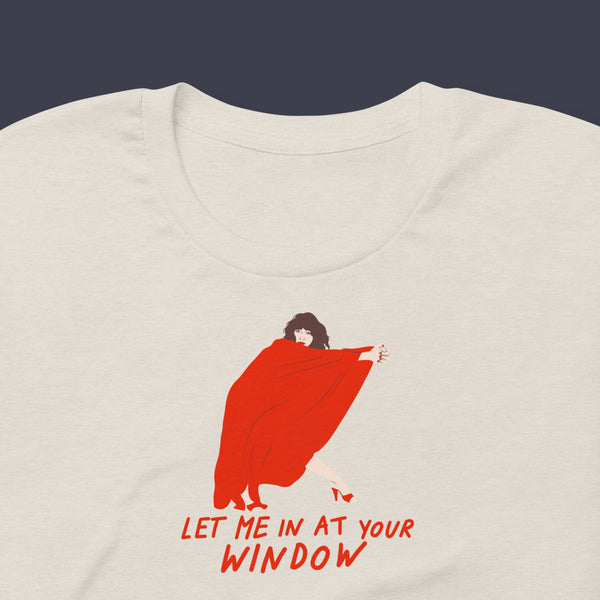 Let me in at your window Kate Bush T shirt