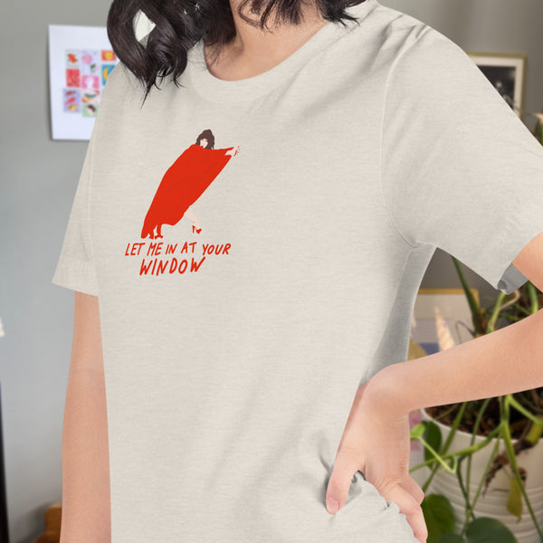 Let me in at your window Kate Bush T shirt