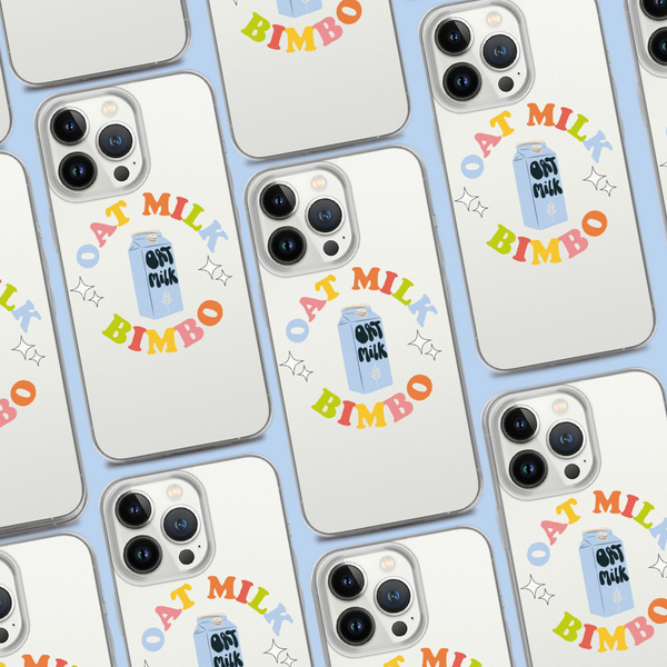 Oat Milk Bimbo iPhone Case
