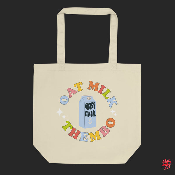 Oat Milk Thembo Rainbow Eco Tote Bag