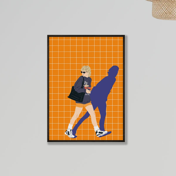 framed poster of princess diana by whatmabeldid