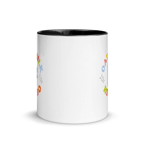Oat Milk Himbo Pop of Colour Ceramic Mug
