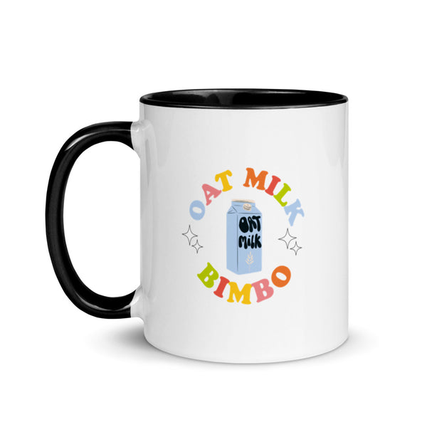 Oat Milk Bimbo Pop of Colour Ceramic Mug