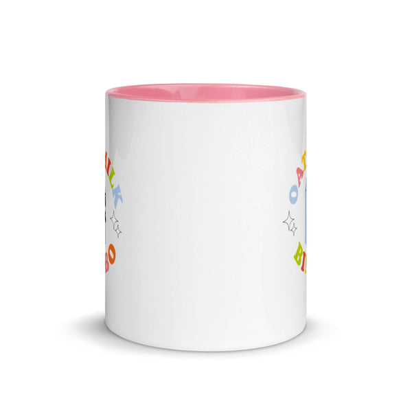 Oat Milk Bimbo Pop of Colour Ceramic Mug