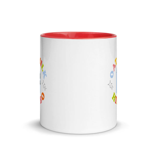 Oat Milk Himbo Pop of Colour Ceramic Mug