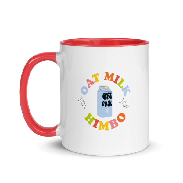 Oat Milk Himbo Pop of Colour Ceramic Mug