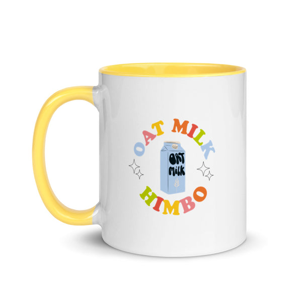 Oat Milk Himbo Pop of Colour Ceramic Mug
