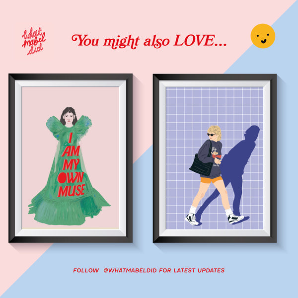 suggestions of other art prints you may also like by whatmabeldid