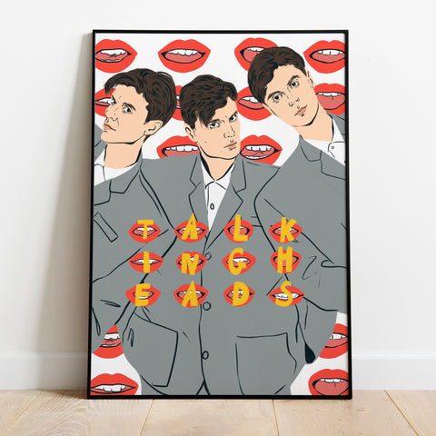 Talking Heads Poster