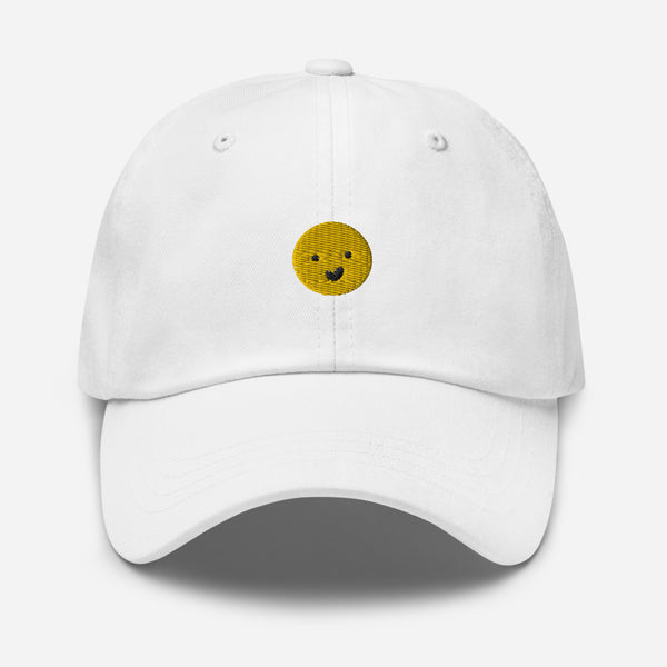 Embroidery Smiley Face Dad Hat