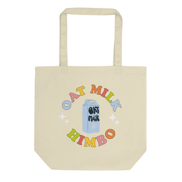 Oat Milk Himbo Rainbow Eco Tote Bag