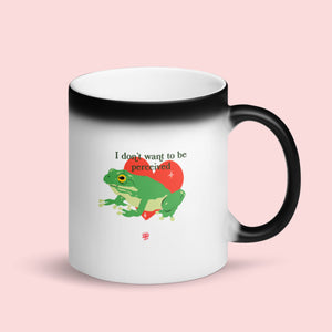 I don't want to be perceived introvert frog magic mug