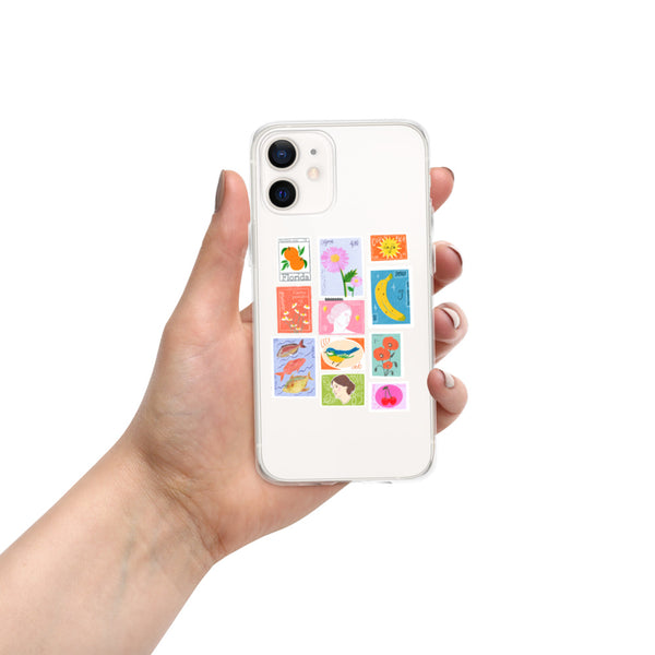 postage stamps snap on phone case