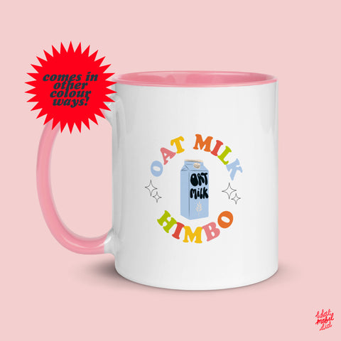 Oat Milk Himbo Pop of Colour Ceramic Mug