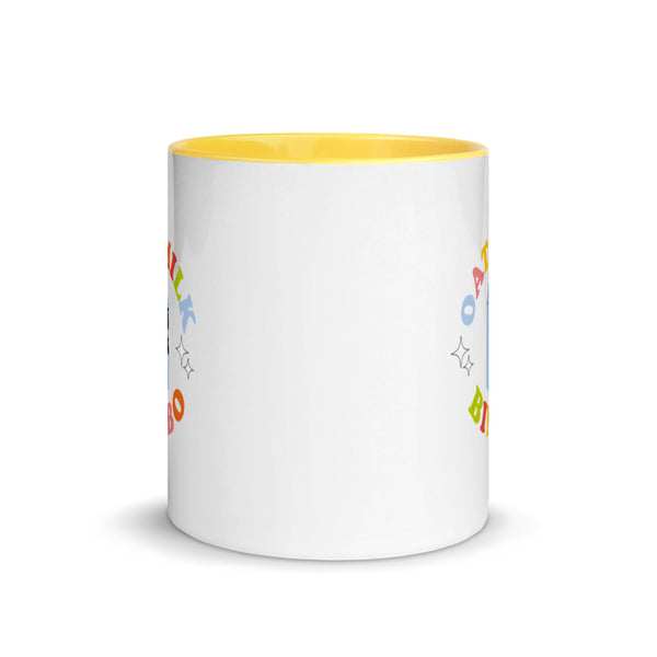 Oat Milk Bimbo Pop of Colour Ceramic Mug